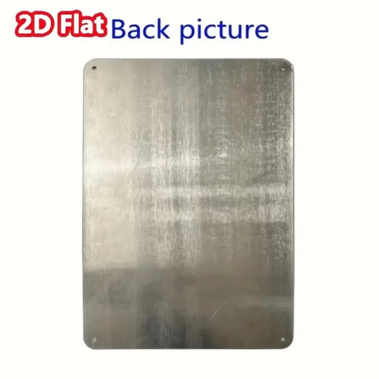 Vintage Metal Knight Assassin Sign