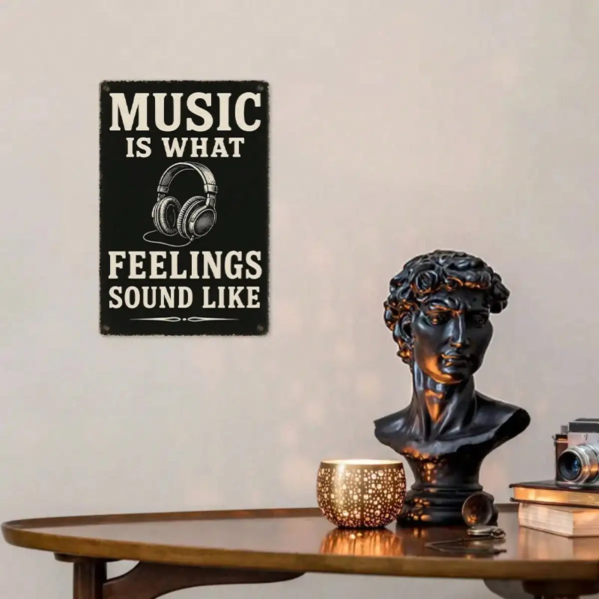 1PC Tin Sign Vintage Wall Art