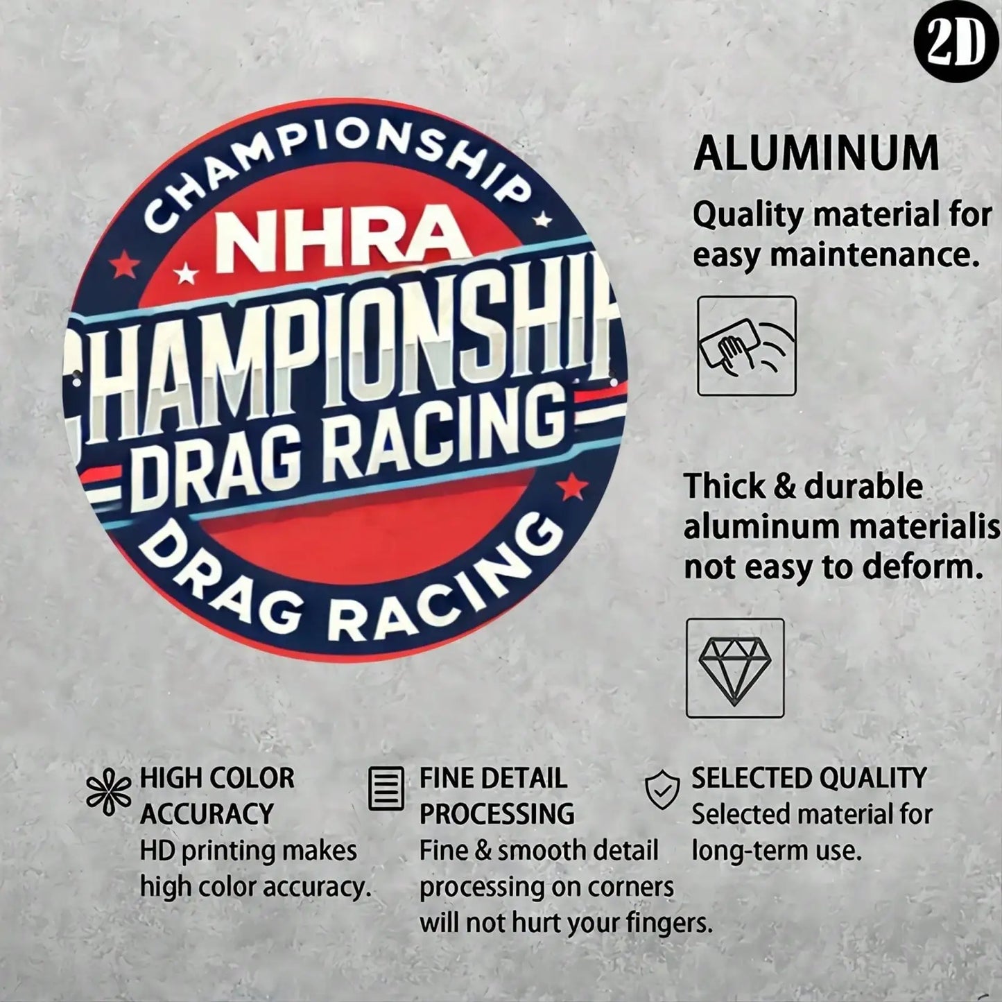 Championship Metal Sign,Home/Garage Decor