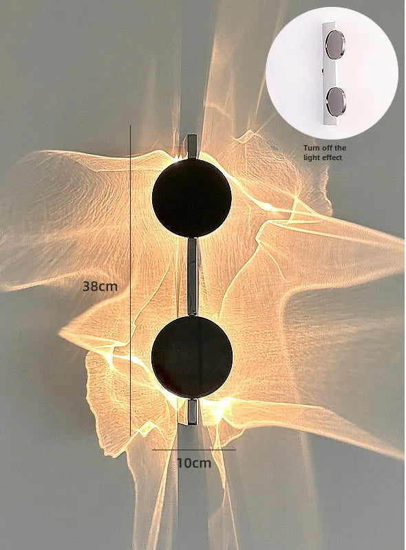 Modern Light Shadow LED Wall Lamp Atmosphere Wall