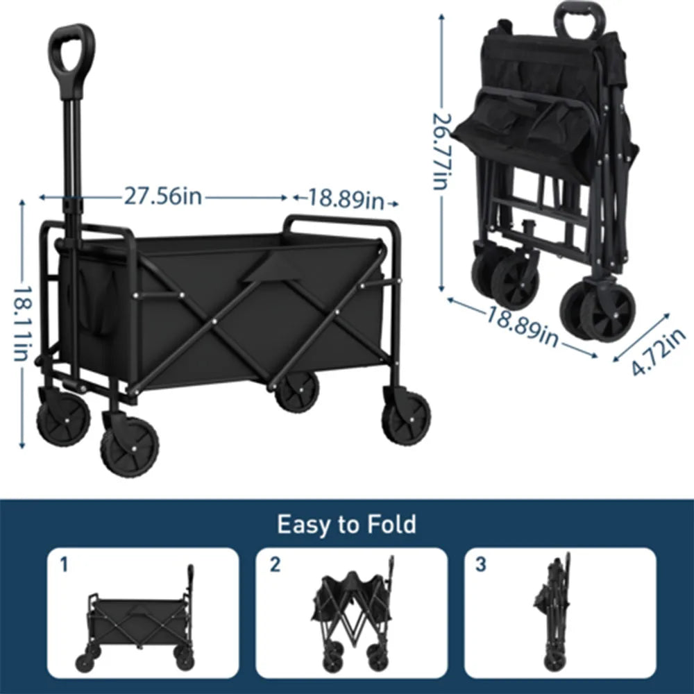 Outdoor Multi-function Foldable Wagon