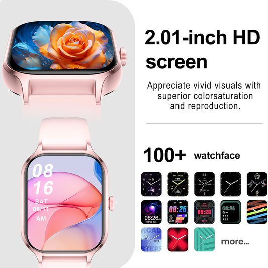 2025 Smart Watch, Wireless Dialing, Multiple Sport Modes, Various App ,Phone/Android