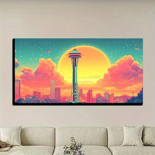 Poster Wall Art, Seattle Washington
