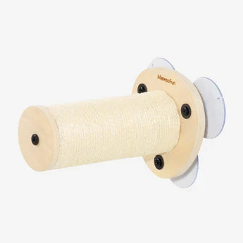 Cat Window Perch Hammock with Climbing Steps and Scratching Post Wooden Window Mounted