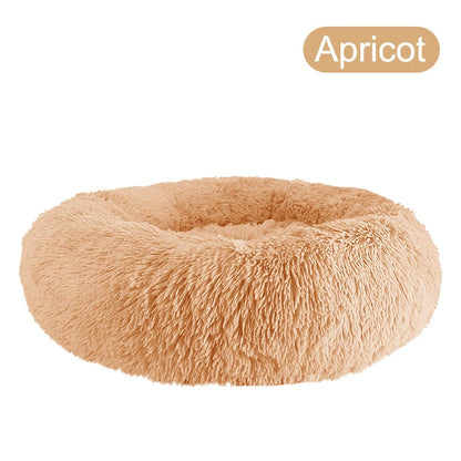 Donut Dog Bed Warm Soft, Bed Cover Washable, Sofa Cushion