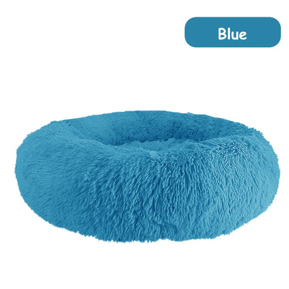 Donut Dog Bed Warm Soft, Bed Cover Washable, Sofa Cushion