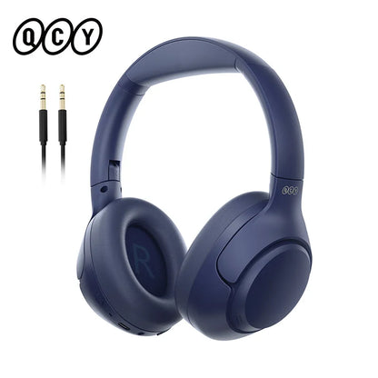 Wireless Headphones Bluetooth 5.4 Hi-Res Audio Over Ear Noise Cancellation