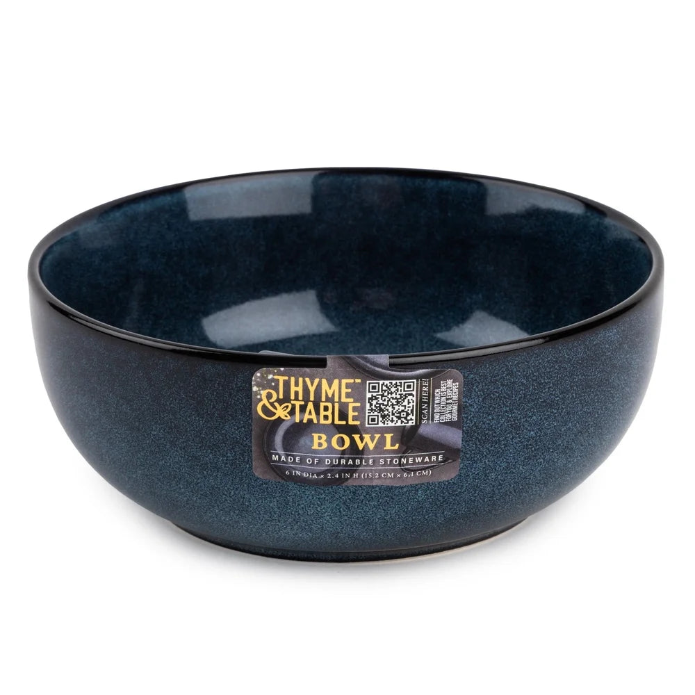 Stoneware Ceramic Bowl Durable Kitchen Essential Cooking Soups Stews