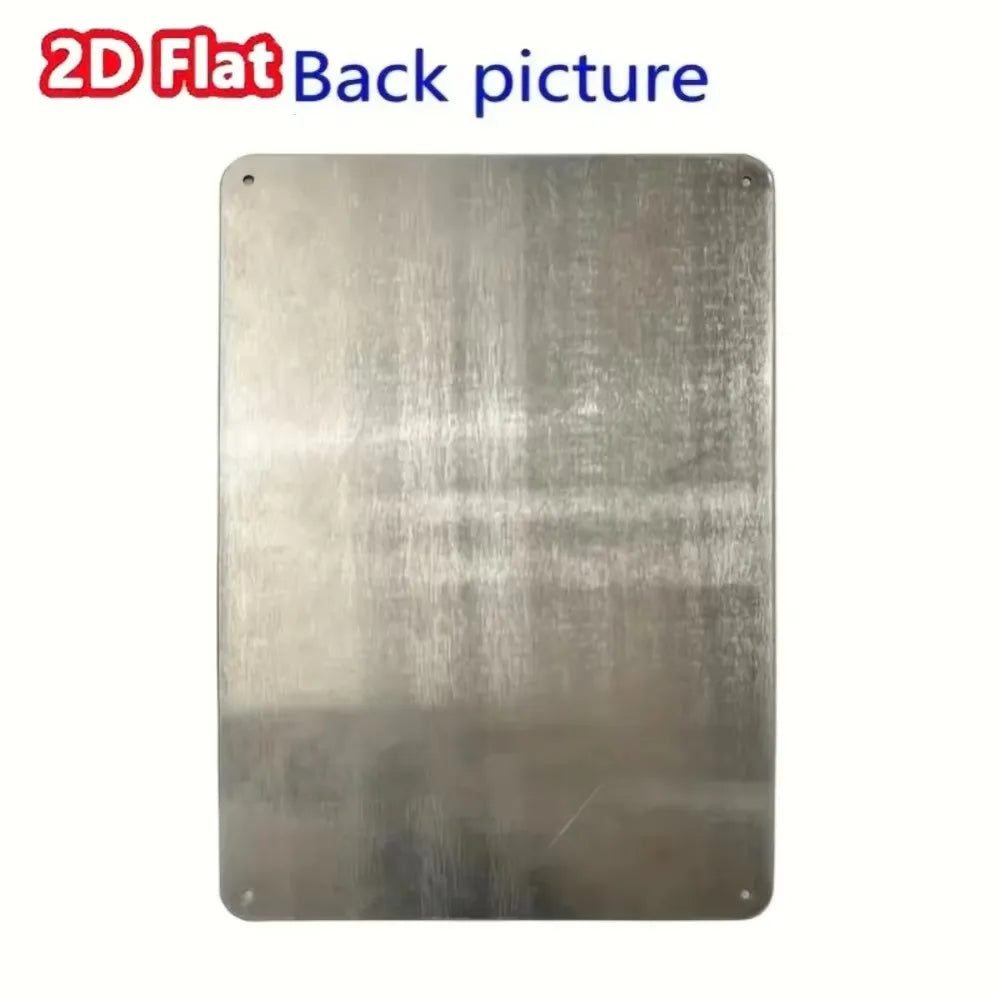 Vintage Metal Knight Assassin Sign