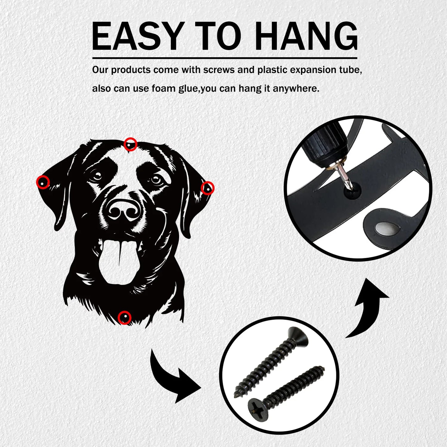 Dog Mental Sign, Dog Pet For House Wall Decor Kitten Lover Gift