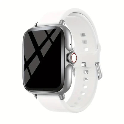 Smart watch with full touch screen, call, message reminder, compatible with iPhone/android mo