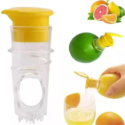 Portable Lemon Squeezer Hand Juicer Pourer