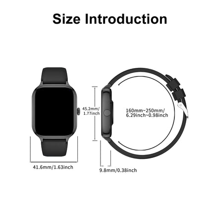2025 Smart Watch, Wireless Dialing, Multiple Sport Modes, Various App ,Phone/Android