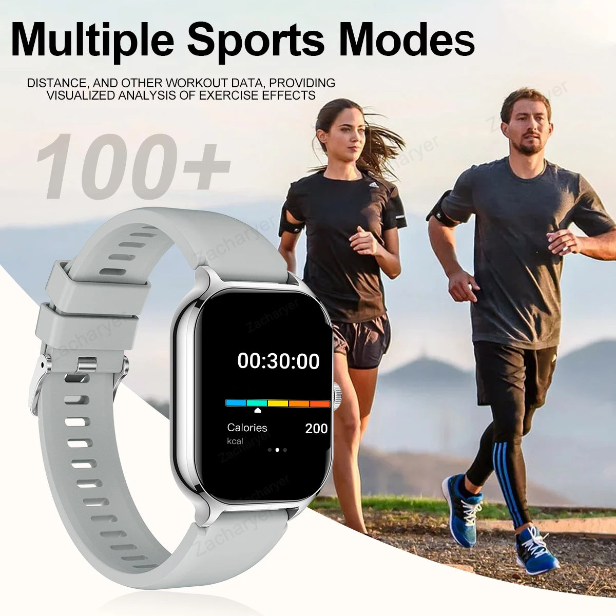 2025 Smart Watch, Wireless Dialing, Multiple Sport Modes, Various App ,Phone/Android