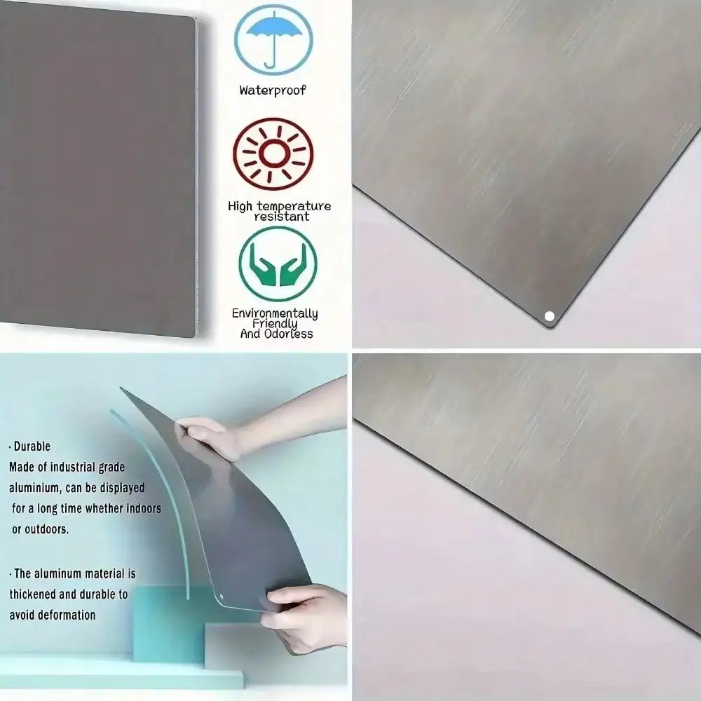 Outer Space Metal Sign Perfect for Astronaut-Themed Kids' Bedrooms