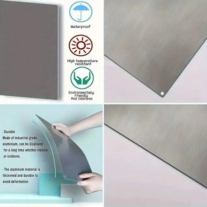 Outer Space Metal Sign Perfect for Astronaut-Themed Kids' Bedrooms