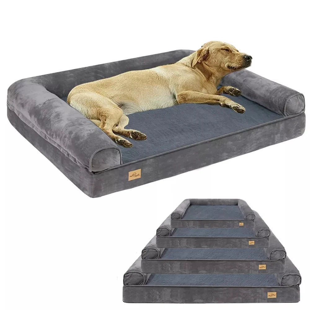XXXL Large Dog Bed Orthopedic Memory Foam Water proof Removable Cover