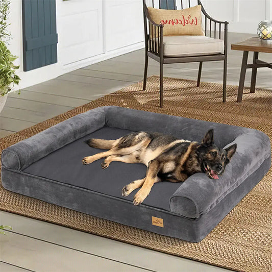 XXXL Large Dog Bed Orthopedic Memory Foam Water proof Removable Cover