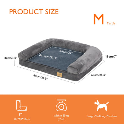 Dog Bed Extra Large Orthopedic Pet Mattress Couch Sleeping Bed