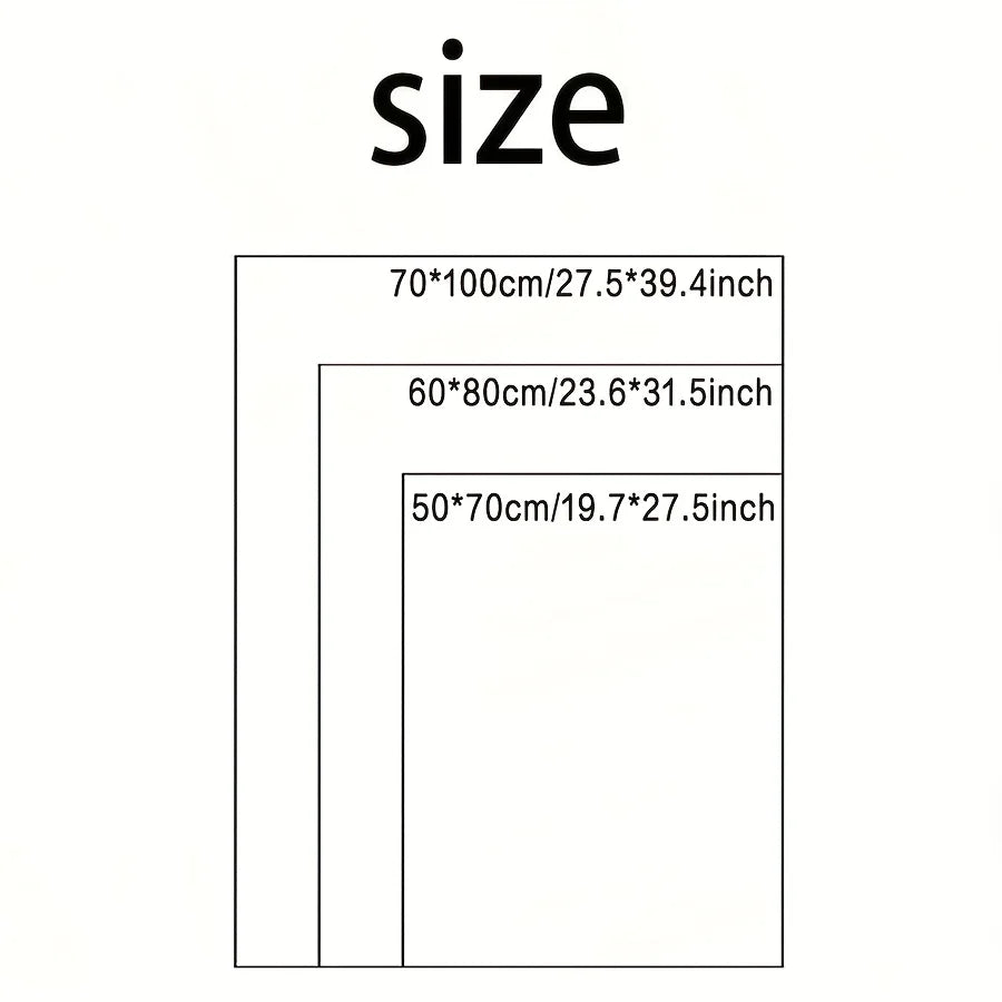 3pcs Art Deco Modern Lion Family Art Print, Large Canvas, Ink on Canvas