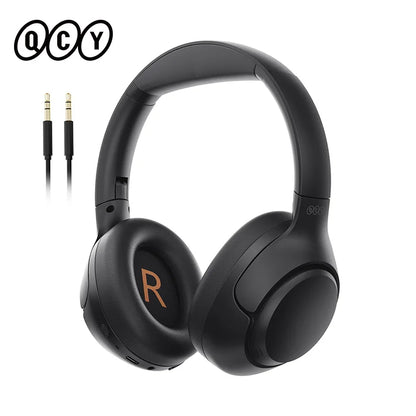 Wireless Headphones Bluetooth 5.4 Hi-Res Audio Over Ear Noise Cancellation