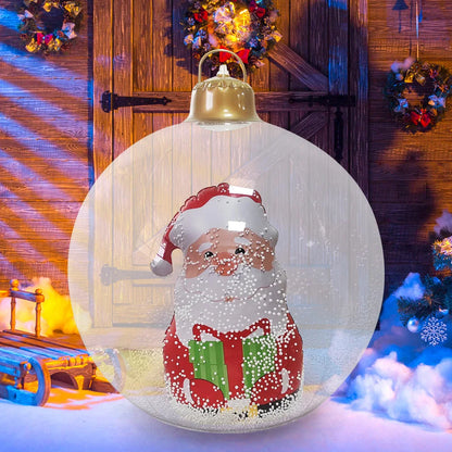 Christmas Luminous Inflatable Decorative Ball with LED Light
