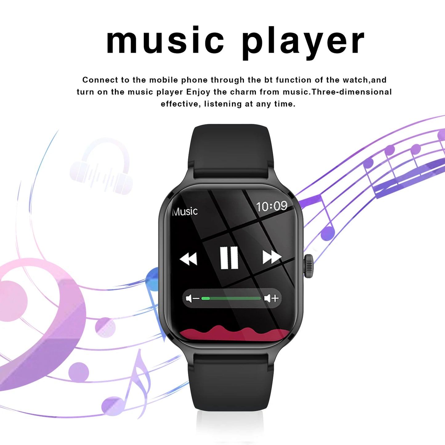 2025 Smart Watch, Wireless Dialing, Multiple Sport Modes, Various App ,Phone/Android