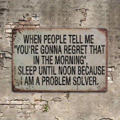 Man Cave Essential Metal Wall Sculpture Sign –