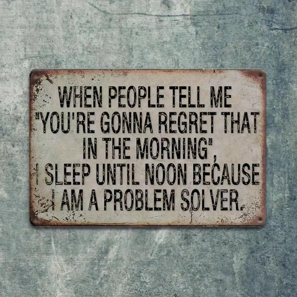 Man Cave Essential Metal Wall Sculpture Sign –