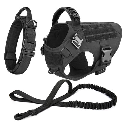 Training Walking Vest Dog Harness And Collar For Medium Large Dogs