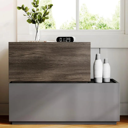 Modern Nightstand Stackable Storage Drawers,Cabinet,