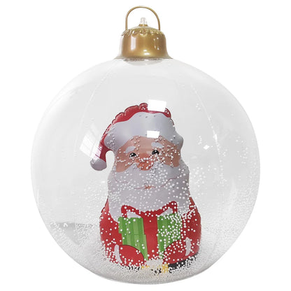 Christmas Luminous Inflatable Decorative Ball with LED Light