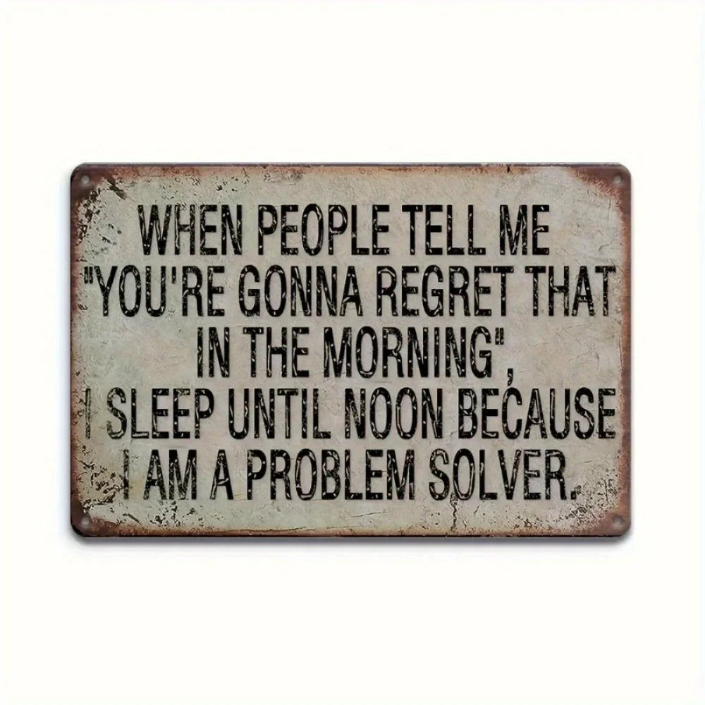 Man Cave Essential Metal Wall Sculpture Sign –