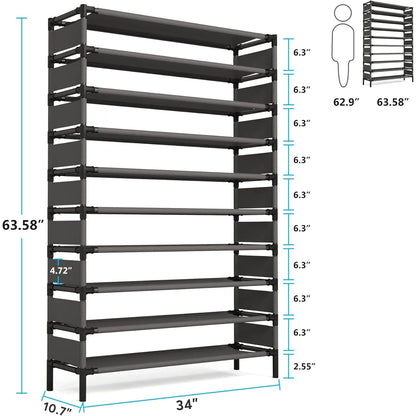 Large Capacity Organizer, Shelf for 50 Pairs of shoes