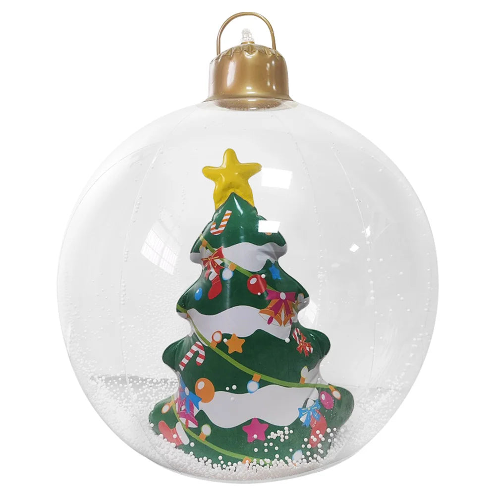 Christmas Luminous Inflatable Decorative Ball with LED Light