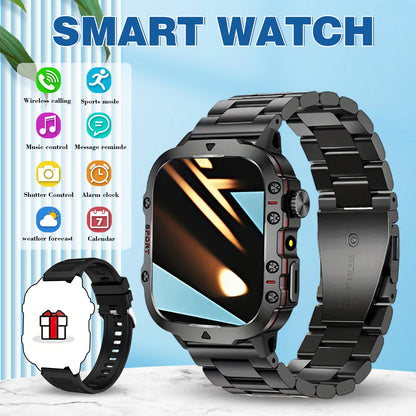 Smart Watch With Flashlight Function, Suitable For Iphone And Android Phones