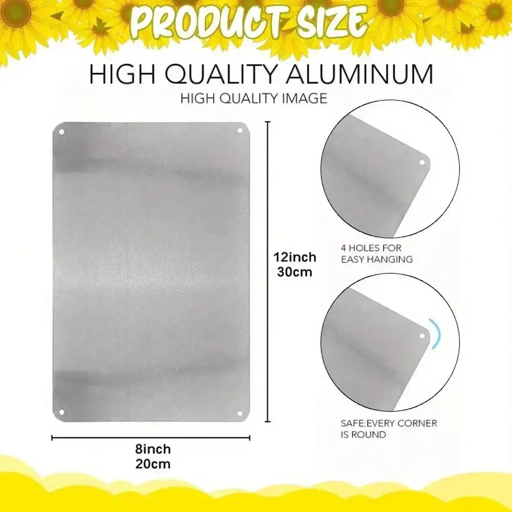 Outer Space Metal Sign Perfect for Astronaut-Themed Kids' Bedrooms