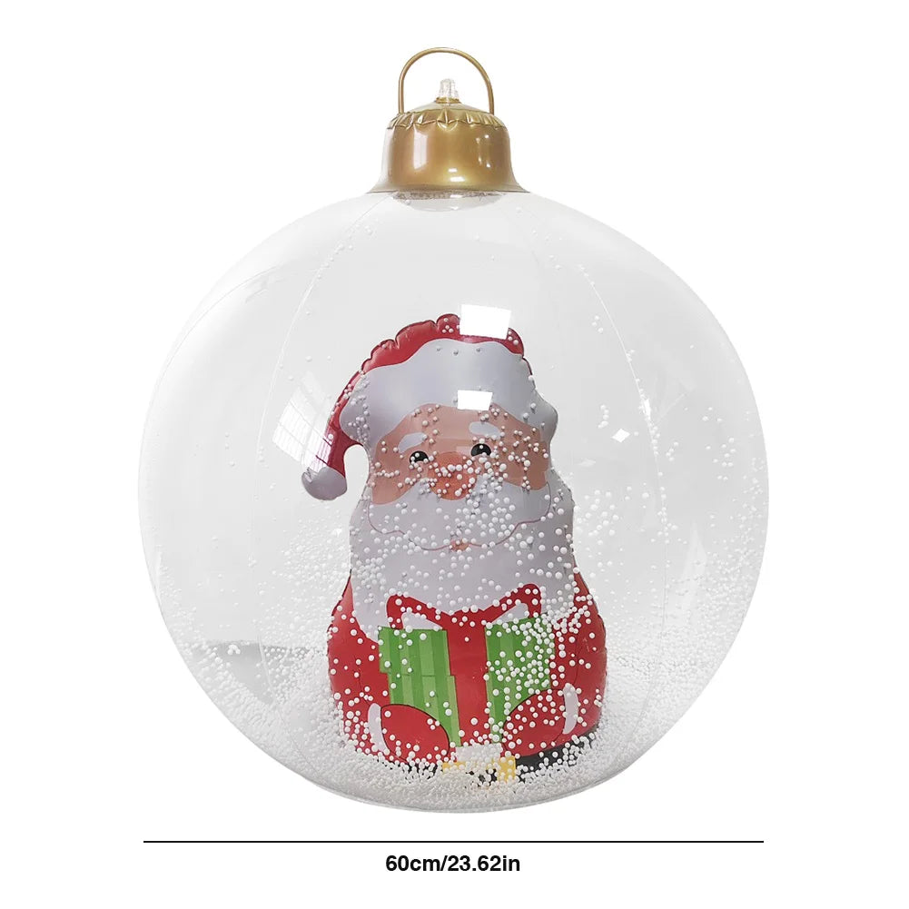 Christmas Luminous Inflatable Decorative Ball with LED Light