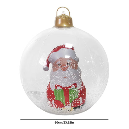 Christmas Luminous Inflatable Decorative Ball with LED Light