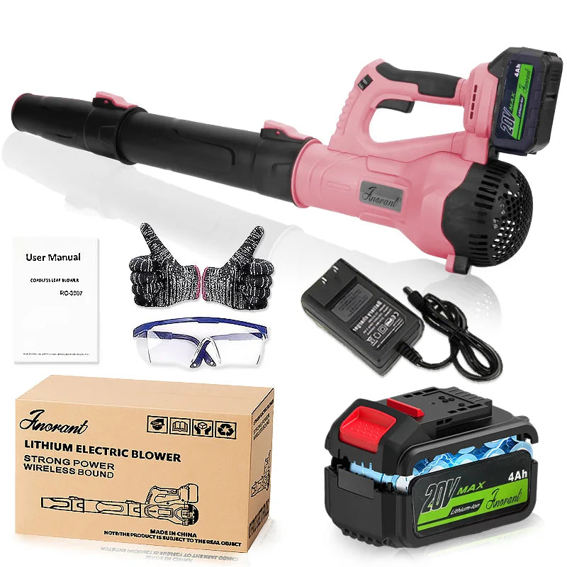 Ultra-high power cordless blower garden leaves