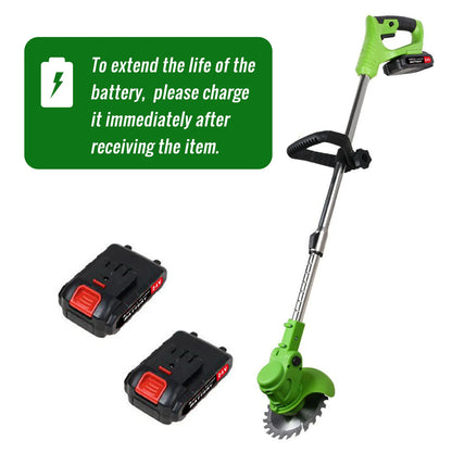Weed Trimmer Lawn Electric Brushles 2-in-1 Cordless String Grass Trimmer