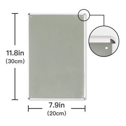 1pc Cat Metal Plaque, Retro