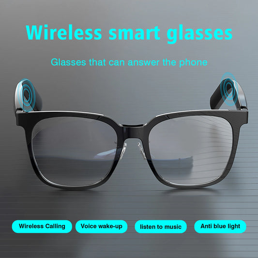 Wireless smart glasses with music playback and wireless calling