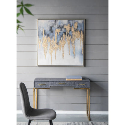 Modern Oil Painting, Square Framed Wall Art