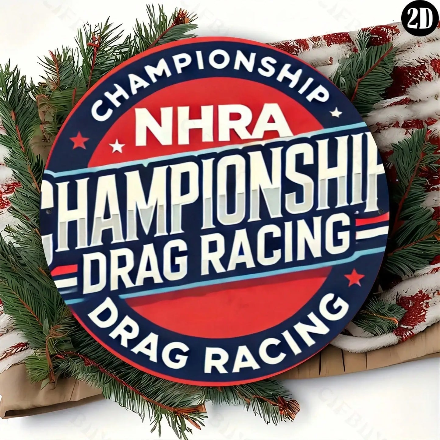 Championship Metal Sign,Home/Garage Decor