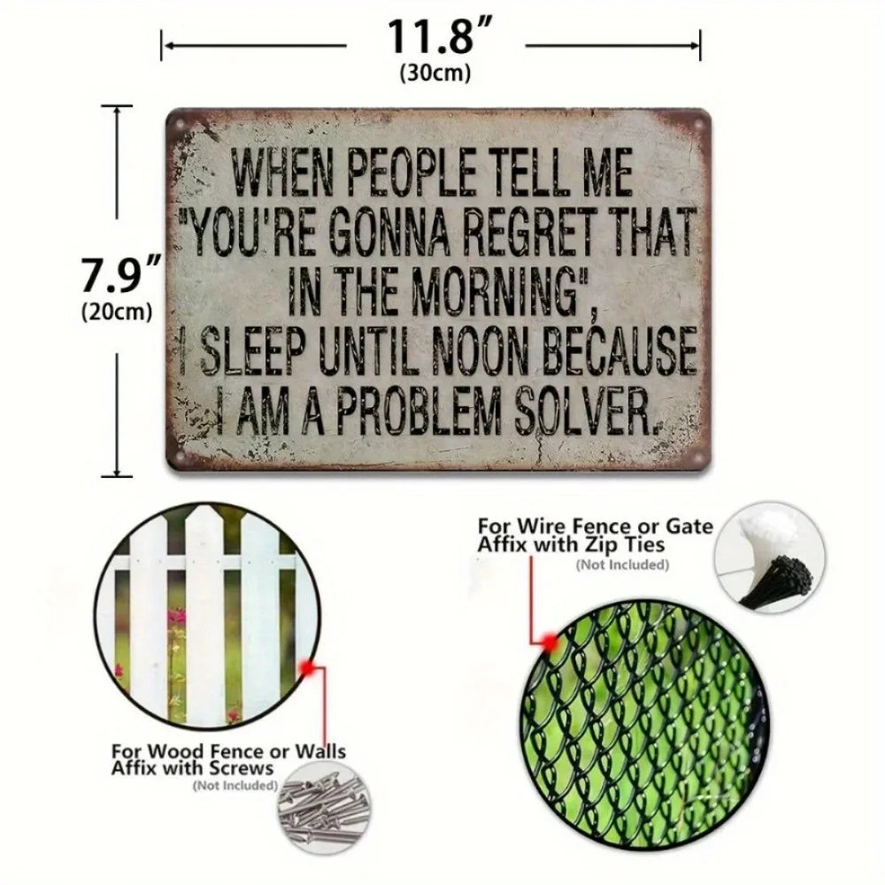 Man Cave Essential Metal Wall Sculpture Sign –