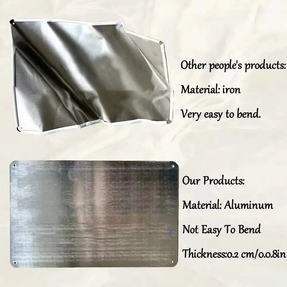 Outer Space Metal Sign Perfect for Astronaut-Themed Kids' Bedrooms