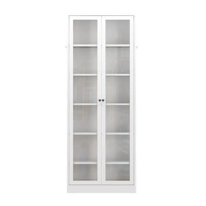 72" Metal Kitchen Pantry Cabinet with 5 Adjustable Shelves