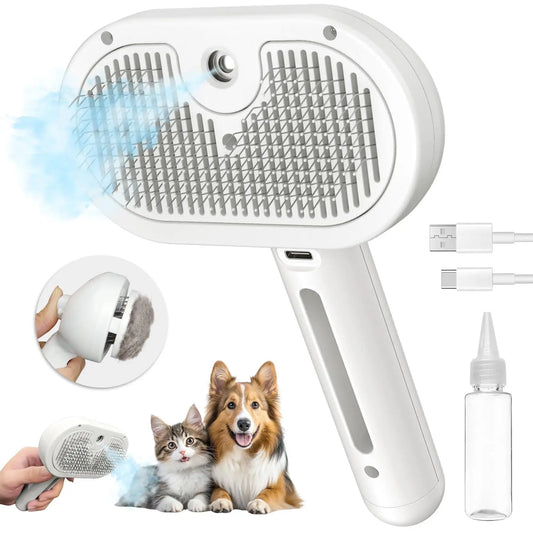 Pet Spray Hair Comb Hair Remover Cleaning Brush