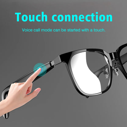 Wireless smart glasses with music playback and wireless calling